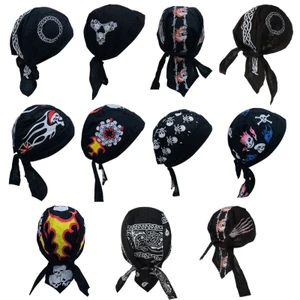 GODD Skull Cap Mũ Cướp Biển Đi Xe Đạp Bandana Cotton Xe Máy Biker Đầu Làm Mát Wr