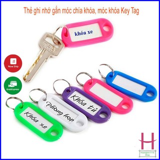 Thẻ Ghi Nhớ Gắn Móc Khóa, Chìa Khóa Key Tag Nhỏ Xinh { H }
