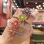 Set 100 Chun buộc tóc hoa cúc nhiều màu pastel hottrend Qiqishop