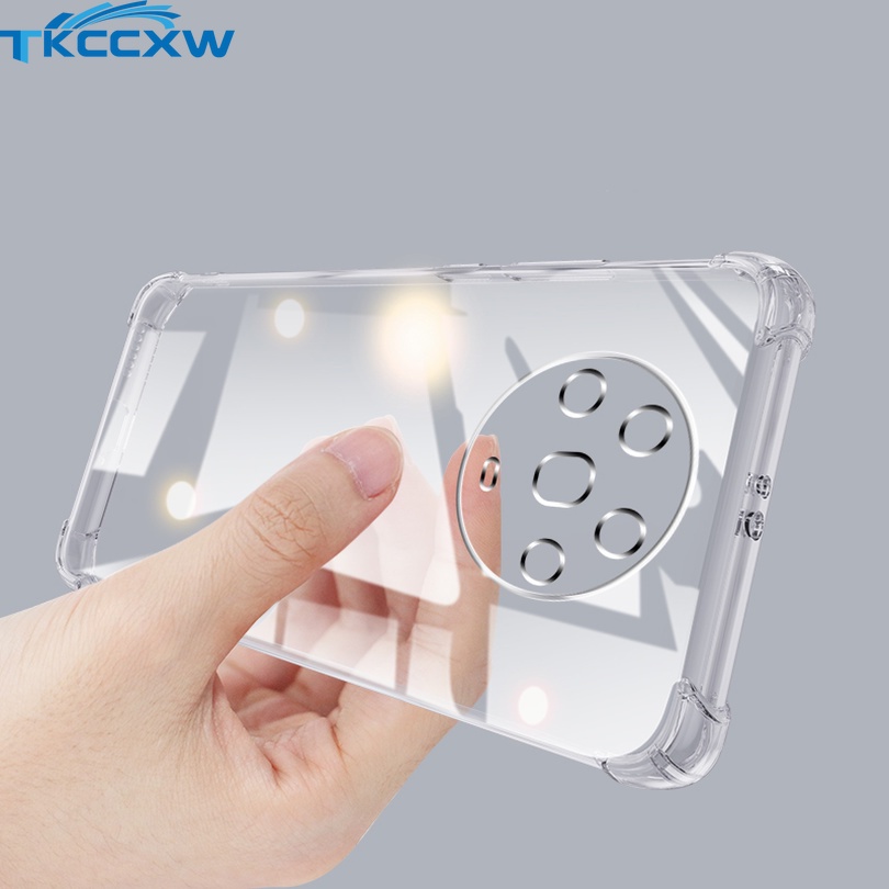 Ốp Điện Thoại Silicon Trong Suốt Chống Sốc Sang Trọng Cho Honor 50 60 SE 50 60 Pro Magic 4 Pro