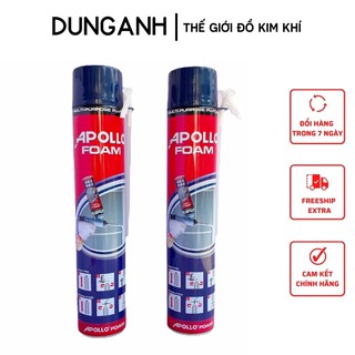 Keo bọt nở Apollo foam keo bọt loại dùng vòi - Kim Khí Dung Anh