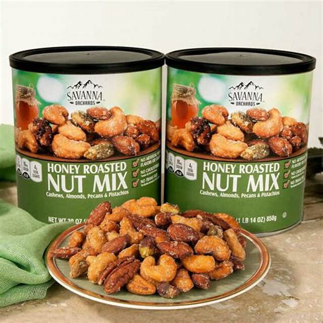 Savanna Gourmet Honey Roasted Nut Mix, 850 g