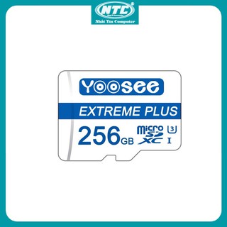 Thẻ nhớ microSDXC Yoosee Extreme 256GB UHS-I U3 4K R90MB/s W40MB/s (Xanh)