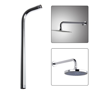 Vòi hoa sen treo tường ZUOO 60CM để mở rộng cánh tay Phòng tắm bằng thép không gỉ dài tại nhà