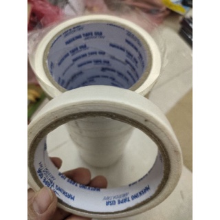 set 5 cuộn băng dính giấy bản 2 cm và 5 cm
