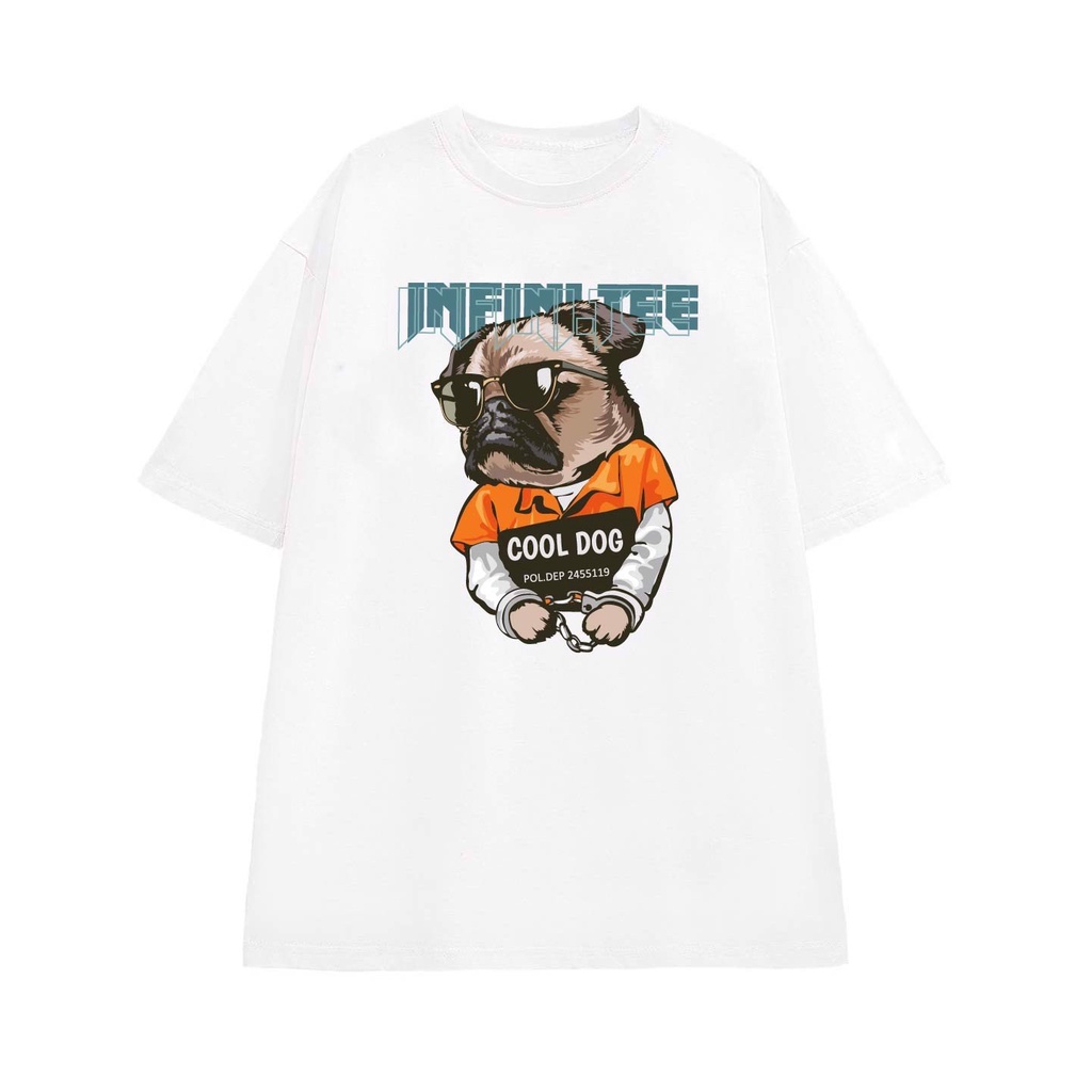 Áo thun INFINITEE Fni0282, Thun 100% Cotton - form rộng Unisex.