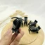 Set 12 kẹp tóc càng cua, thun cột tóc, scrunchies lụa Hàn Quốc nữ đẹp, kẹp tóc 3 5 răng, lô cuốn uốn tóc