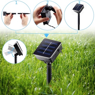 Đèn dây năng lượng mặt trời 12M 100LEDs Hoa anh đào Đèn sân vườn Giáng sinh Đèn LED chống nước Nhà Đèn dây cổ tích Đèn đường ngoài trời Trang trí vòng hoa hoa