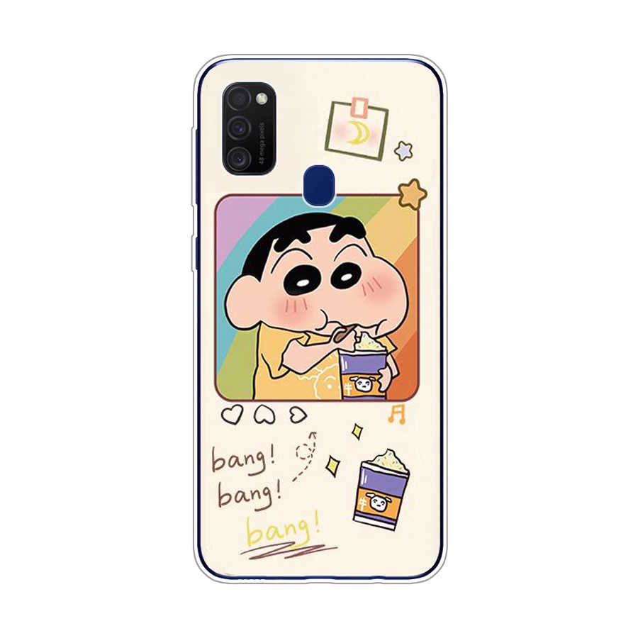 Ốp Điện Thoại TPU Dẻo In Họa Tiết Độc Đáo Thời Trang Cho Samsung Galaxy M01 M10 M11 M21