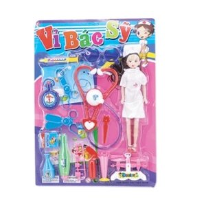 VĨ BÁC SĨ CÓ Y TÁ BỘ ĐỒ CHƠI TRẺ EM AN TOÀN