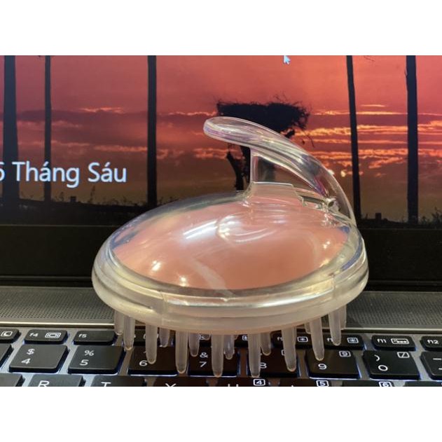 Lược gội đầu silicon - lược dưỡng sinh massage da đầu
