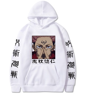 Anime Cửu Âm Chân Kinh Kaisen Áo Hoodie Itadori Harajuku Dạo Phố Hip Hop Áo Nỉ Rời Nam Quần Áo