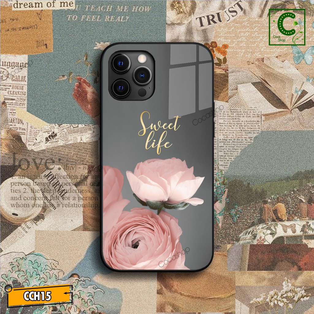 Ốp iphone in hình cực đẹp siêu bền - Hoa hồng nhẹ nhàng lỗi cuốn - 6/6plus/6s/6splus/7/7plus/8/8plus/x/xr/xs/11