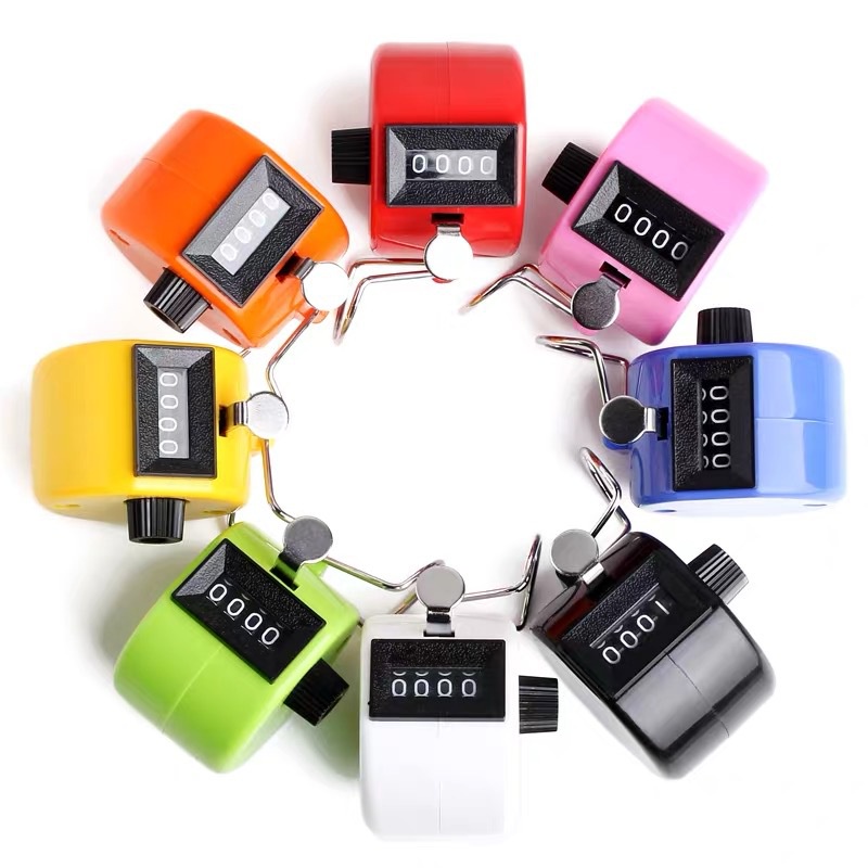 Cầm Tay Tally Counter 4 Chữ Số Cơ Hướng Dẫn Sử Dụng Đếm Ngón Tay ...