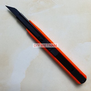 Dao rọc giấy mini hãng Kapusi Nhật Bản lưỡi thép không rỉ, cực sắc bén phù hợp với vặn phòng, cắt decal (dao cắt decal)