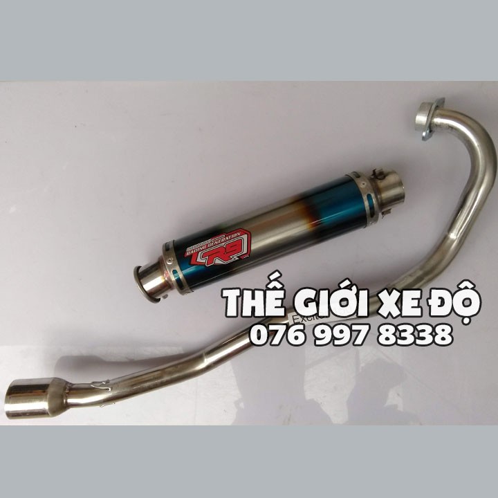 Bộ pô R9 full cổ pô Exciter 150 độ bô nổ xe ex | Shopee Việt Nam