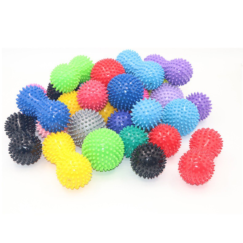 Dụng cụ thể dục, bóng massage YOGA 7,5-9cm có gai SPORTY giúp giảm đau, căng thẳng, cơ bắp co giãn