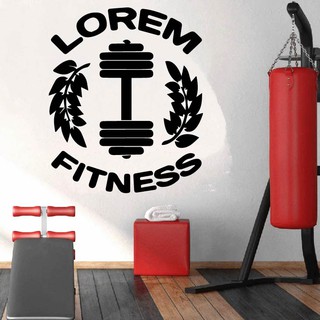 Decal Trang trí, tạo động lực cho khách tập trong Phòng GYM P5