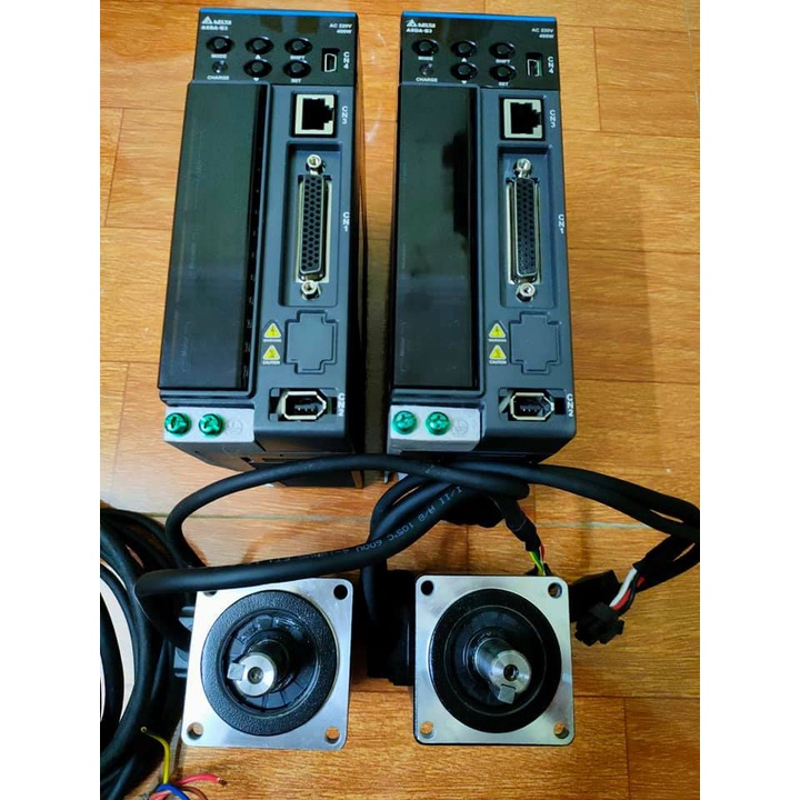 Bộ điều khiển Delta ASD B3 0421 L và ECMA B3M C20604RS1 400w CŨ ...