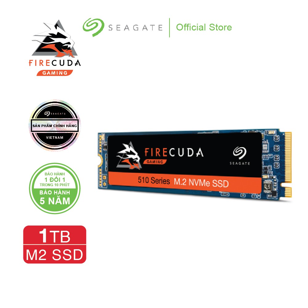Ổ cứng SSD M.2 2280-S2 PC SEAGATE FireCuda 520 1TB_ZP1000GM3A002 ...