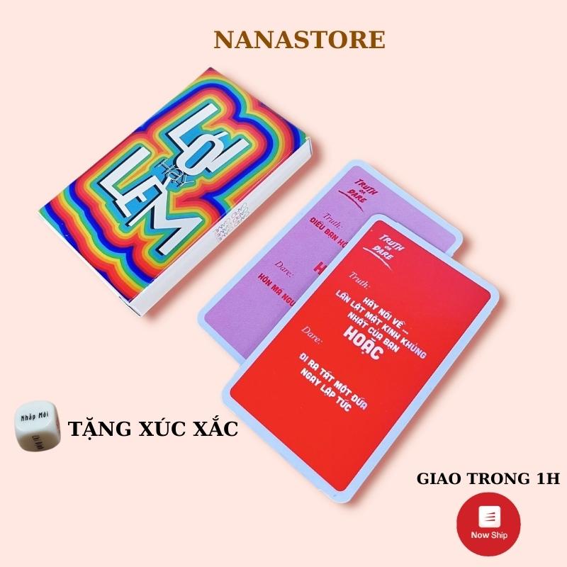 Ready go to ... https://shope.ee/5Uwybemrv0 [ Bộ bài Lói hay Lèm “Truth or Dare” Bộ bài Drinking Card Game Bộ bài thử thách  gắn kết tình bạn | Shopee Việt Nam]