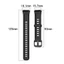 YRBWD Dây đeo silicon Vòng đeo tay Phụ kiện Dây đeo đồng hồ mềm cho Huawei Band 7
