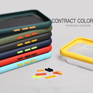 Ốp Điện Thoại Silicon Trong Suốt Mặt Nhám Chống Sốc Bảo Vệ Camera Cho Samsung Galaxy A25 A35 A55 A15 A05 A05s A24 A34 A54 A14 A73 A53 A33 A23 A13 4G 5G A03 A03s A02 A02s