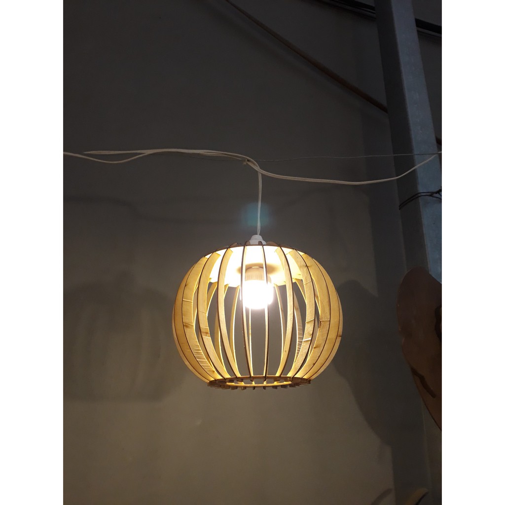 Đèn Gỗ DIY 144 decor trang trí nội thất