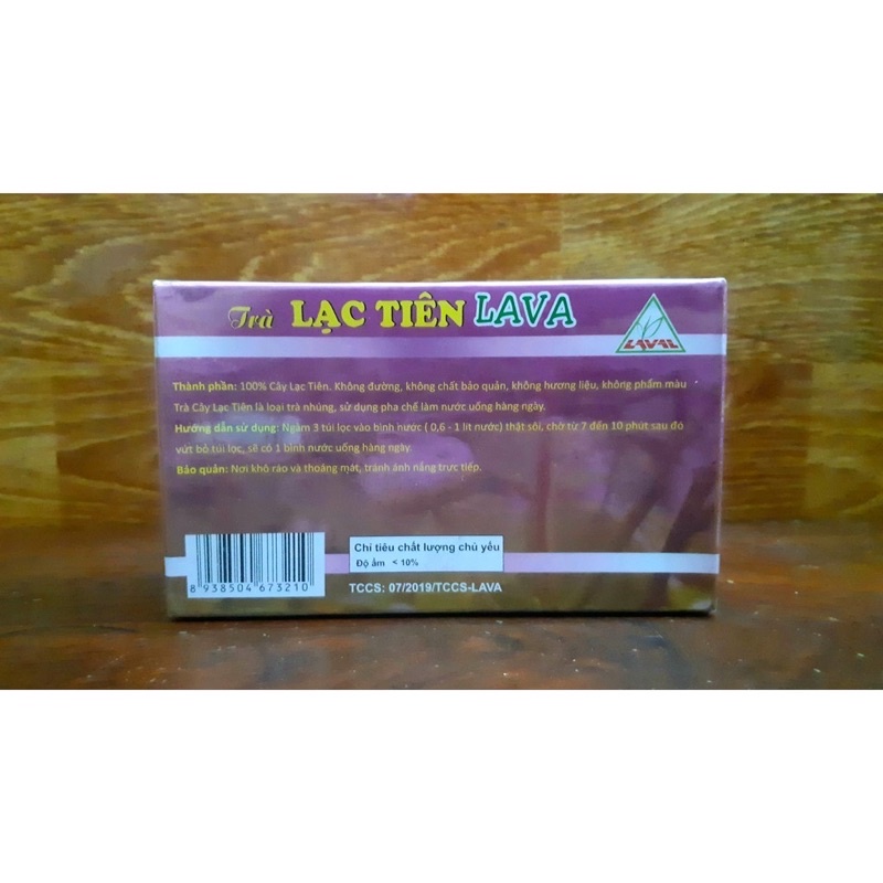 TRÀ LẠC TIÊN LAVA GIÚP DỄ NGỦ ( 30 GÓI TÚI LỌC )