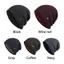 JUIC Mũ ấm áp mùa đông ngoài trời Skullies Mũ lông cừu dày Gorros rắn