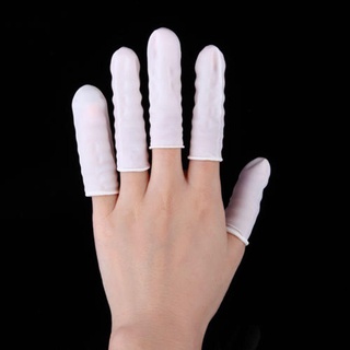 ITRUMPET 100 CÁI Finger Cover Nail Art Tool Găng tay bảo vệ đầu ngón tay Găng tay bảo vệ tự nhiên