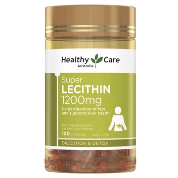 ( Chuẩn Chemmis ) Mầm đậu nành Lecithin Healthycare 100v Úc