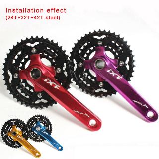 24T 26T 32T 38T 42T MTB Chainirng 64 104BCD Bộ phận xe đạp vòng đôi / ba dây xích dành cho bộ quay Shimano 10 tốc độ