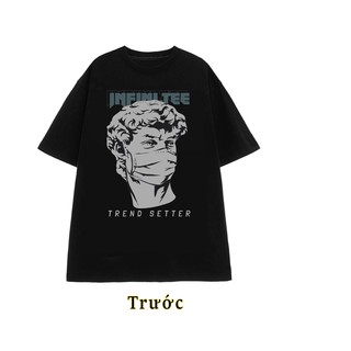 Áo thun INFINITEE Fni0008, Thun 100% Cotton - form rộng Unisex.