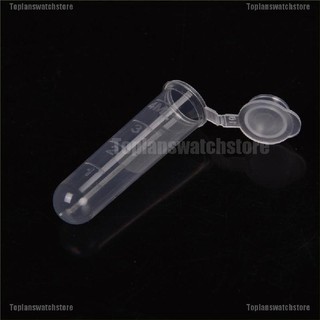 [Hàng mới về] Set 30 ống ly tâm bằng nhựa tiện dụng cho phòng thí nghiệm 5ml