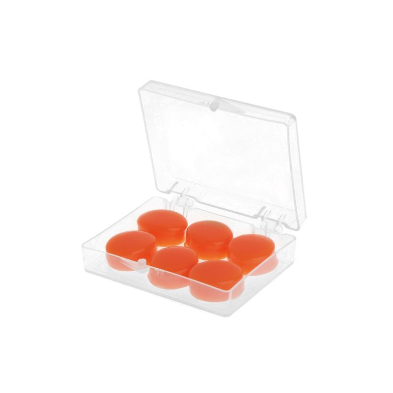 BTM 6 Nút Tai Bảo Vệ Tai Cắm Silicon Mềm Chống Thấm Nước Chống Ồn Tai Nghe Bảo Vệ Bơi Tắm Thể Thao Dưới Nước