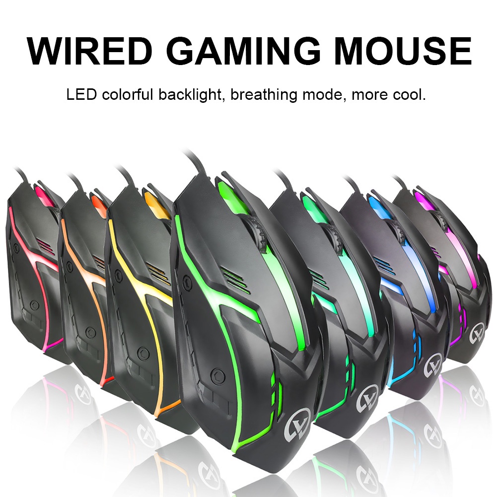 YZYT G813 2400DPI Gaming Mouse Ergonomic Wear-resistant High ...