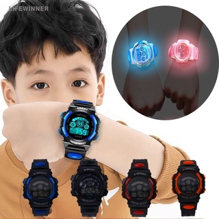 Đồng Hồ Điện Tử Đa Năng Chống Nước Có Đèn LED Cho Bé