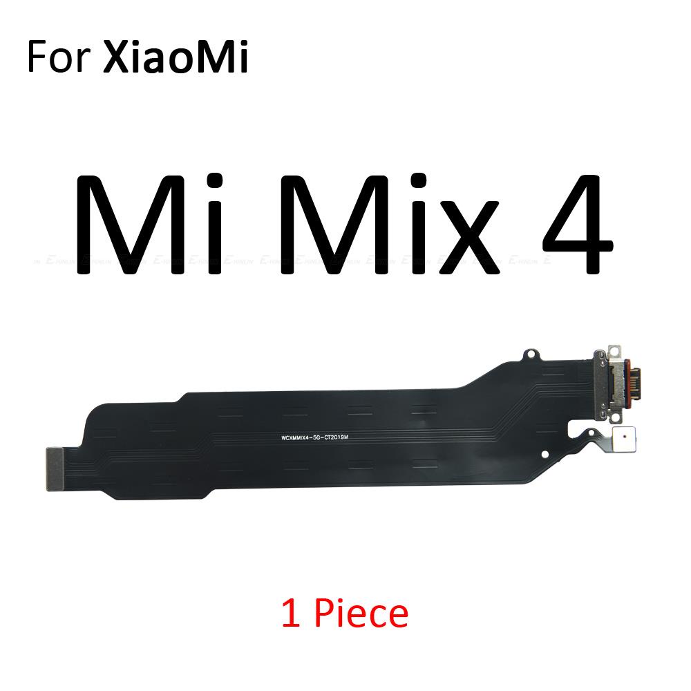 Đế Sạc Cổng Sạc USB Cắm Ban Mic Cáp Mềm Cho XiaoMi Mi 6 Mix 4 2S Max 3 2 6X 5X Thay Thế Các Bộ Phận