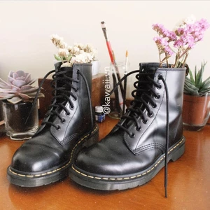 ORIGIN BOOTS - GIÀY BỐT DR CỔ CAO đế 3,5cm da lì cao cấp TẶNG KÈM 1 CẶP DÂY (Ảnh thật shop tự chụp)