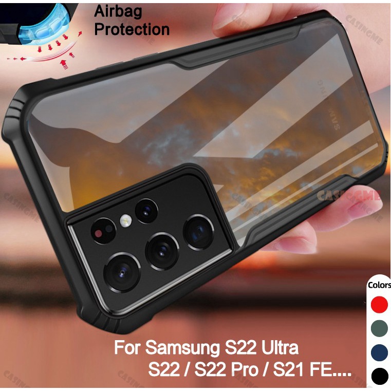 Ốp Điện Thoại Túi Khí Chống Sốc Cho Samsung Galaxy S22 S21 Ultra plus S 21 FE S22ultra 4G 5G