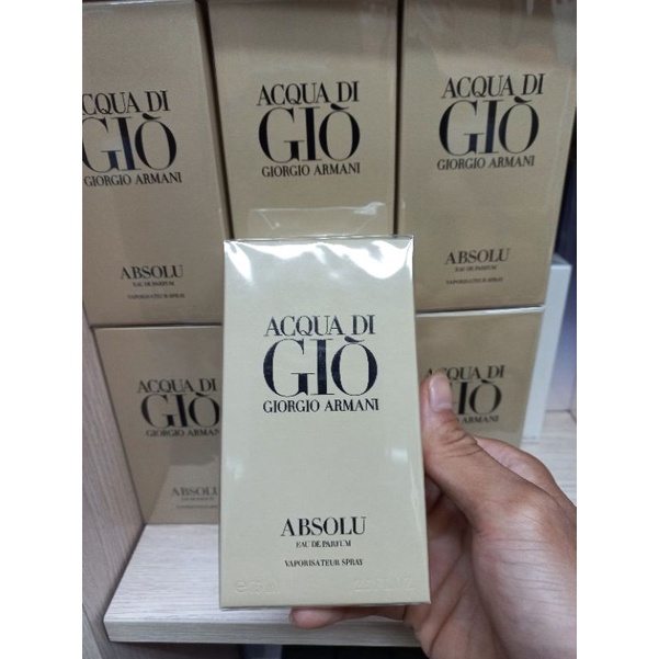 N C Hoa Nam Giorgio Armani Acqua Di Gio Absolu Edp Ml Full Seal