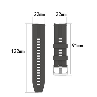 Dây đeo silicon chuyên dụng cho đồng hồ thông minh Huawei Watch Buds GT6 GT5 GT4 46mm GT3 SE GT 2 2e GT2 Pro