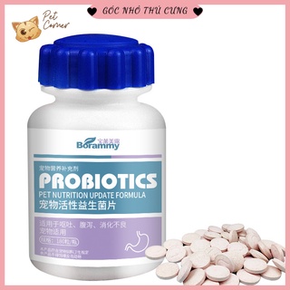 [180 viên] Vitamin cho chó mèo Borammy bổ sung Nguyên tố vi lượng, Canxi, Men tiêu hóa, Giải độc cho thú cưng