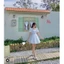 Đầm Xốp khoét eo Cá tính