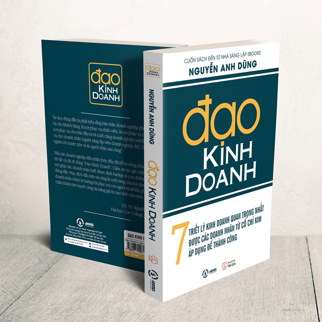 Sách - Đạo Kinh Doanh - Sbooks