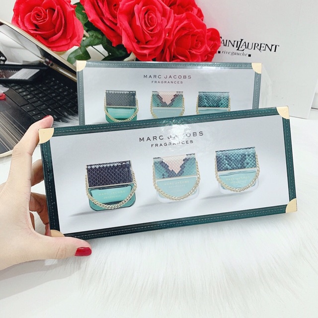 [REAL - Mini] Bộ Set Nước Hoa Mini Marc Jacobs Decadence 3 chai / 25ml Cuốn Hút