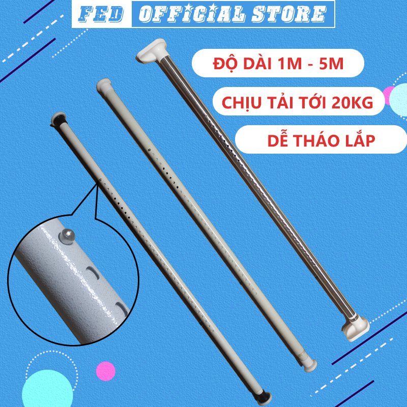 Thanh treo rèm không cần khoan, cây treo rèm đa năng tiện lợi | Shopee ...