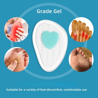 Miếng Đệm Silicone Gel Lót Chân Chống Trượt Chống Mòn Mát Xa Chân Ngăn Ngừa Chai Sạn Và Bong Tróc Giảm Đau Thoải Mái