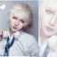 Wig/ Tóc giả nguyên đầu BẠCH KIM tóc ngắn Cosplay hóa trang Nam/ Nữ Qiqishop
